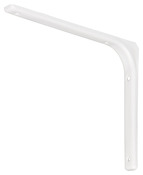 Équerre emboutie 250 x 300 mm blanc - Form - Brico Dépôt