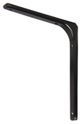 Équerre emboutie 250 x 300 mm noir  - Form - Brico Dépôt