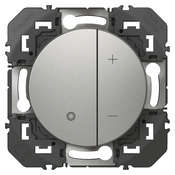 Écovariateur toutes charges 2 fils "Dooxie" aluminium - Legrand - Brico Dépôt