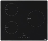 Plaque à induction 3 zones - 3 500 W - Cooke and Lewis - Brico Dépôt