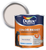 Peinture murs et boiseries intérieure acrylique Mat perle de Rose 2.5 L - Dulux Valentine - Brico Dépôt