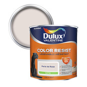 Peinture murs et boiseries intérieure acrylique Satin perle de Rose 2.5 L - Dulux Valentine - Brico Dépôt