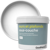 Sous-couche blanche pour plaques de plâtre 5 L - GoodHome - Brico Dépôt
