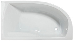 Baignoire gauche gain de place "Bandol" - L. 160 x l. 90 cm - Brico Dépôt