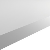 Plan de travail en stratifié blanc mat "Berberis" l300xP62xEp3,8cm - GoodHome - Brico Dépôt