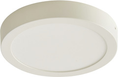 Plafonnier blanc rond LED intégrée "Aius" Ø29 cm - Colours - Brico Dépôt