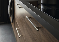 Lot de 2 poignées effet antique brossé "Dukkah" - L 25,7 cm - GoodHome - Brico Dépôt