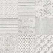 Decor de sol intérieur Trace White 61,5 x 61,5 cm - Brico Dépôt