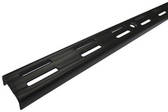 Crémaillère double noire 49,5 cm "Twinny" - Form - Brico Dépôt