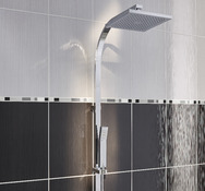 Listel "Salerna" noir - l. 2 x L. 40 cm - GoodHome - Brico Dépôt