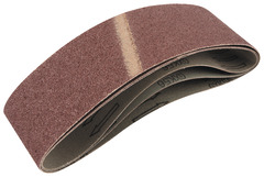 Lot de 3 bandes abrasives 100 x 610 mm Grain 40 - Universal - Brico Dépôt