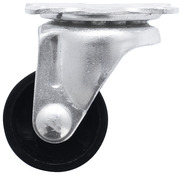 Roulette pivotante PP noir - Ø 2,5 cm - 10 kg - Brico Dépôt
