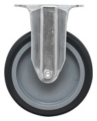 Roulette fixe PU gris - Ø 10 cm - 70 kg - Brico Dépôt
