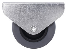 Roulette fixe PVC gris - Ø 5 cm - 30 kg - Brico Dépôt