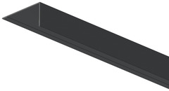 Habillage en L pour fenêtre alu - Gris - 6 x 3 - GoodHome - Brico Dépôt