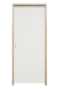 Bloc-porte prépeint huisserie pro - L. 83 cm - Brico Dépôt