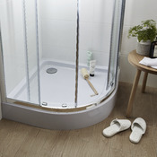 Receveur 1/4 cercle "Lagan" blanc 90 x 90 - Brico Dépôt