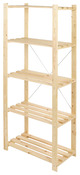 Étagère bois - H. 170 x L. 75 x P. 40 cm - Form - Brico Dépôt