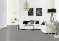Lino sol PVC "Shade gris" 4m - Gerflor - Brico Dépôt