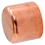 Lot de 2 bouchons à souder pour tube cuivre Ø14 - Somatherm - Brico Dépôt