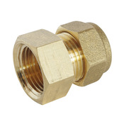 Raccord Femelle bicône pour tube cuivre Ø12 - Femelle 15/21 (1/2") - Somatherm - Brico Dépôt