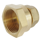 Raccord Femelle bicône pour tube cuivre Ø14 - Femelle 20/27 (3/4") - Somatherm - Brico Dépôt