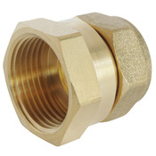 Raccord Femelle bicône pour tube cuivre Ø18 - Femelle 20/27 (3/4") - Somatherm - Brico Dépôt