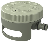 Arroseur plat 8 jets en plastique vert - Brico Dépôt