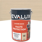 Lasure chêne clair - 5 L - satin - Evalux - Brico Dépôt