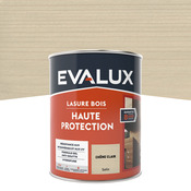 Lasure chêne clair - 0,75 L - satin - Evalux - Brico Dépôt