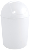 Poubelle à bascule "Sweet" blanc - 5L - Brico Dépôt