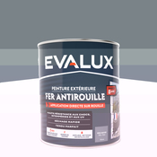 Peinture extérieure métal 2,5 L gris moyen brillant - Evalux - Brico Dépôt