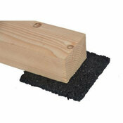 Boîte de 24 cales pour lambourdes - H. 8 mm x  l. 90 mm x  P. 90 mm - Blooma - Brico Dépôt