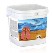 Chlore 5 actions 3 Kg Produit chimique pour le nettoyage - Brico Dépôt