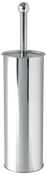 Pot à balai WC chromé H 37,5 cm x Ø 8,8 cm - Brico Dépôt