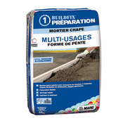 Mortier chape multi-usage forme de pente gris - Sac de 25 kg - Mapei - Brico Dépôt