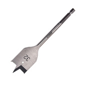 Mèche en acier carbone plate, à bois, Diam. 32 mm - Erbauer - Brico Dépôt