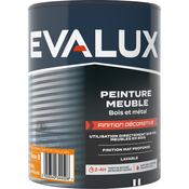 Peinture meuble bois et métal - Base B 1 L - Evalux - Brico Dépôt