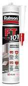 Mastic haute qualité, étanche, multi-matériaux FT 101 transparent, cartouche 280 ml - Rubson - Brico Dépôt