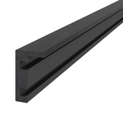 Profilés de finition "Neva" Anthracite L. 220 cm x l. 4 cm - Brico Dépôt