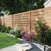 Lame de clôture "Skimia" H. 15 x L. 240 x EP. 2,8 cm - Brico Dépôt