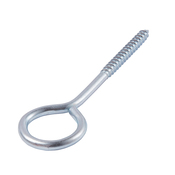 Boite de 2 kg de pitons à œillet 5 x 90 mm en acier - Brenner - Brico Dépôt