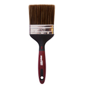 Pinceau plat bois et métal 80 mm poils durables - Brenner - Brico Dépôt