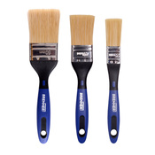 Lot de 3 pinceaux plats toutes peintures - Brenner - Brico Dépôt