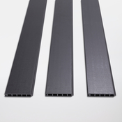 Lot de 3 lames clôture composite L. 1,80 m x H. 15,5 cm x Ep. 2,1 cm - Blooma - Brico Dépôt