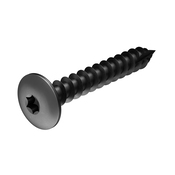 Boite de 2 kg de vis de penture, noire tête plate Torx 7 x 50 mm acier carbone - Brenner - Brico Dépôt