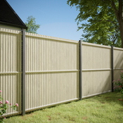 Kit lames bois vert recoupable - H. 173 cm - Brico Dépôt