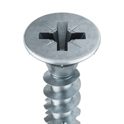 Boite de 2 kg de vis multi-usage tête fraisée Posidriv 4 mm x 16 mm - Brenner - Brico Dépôt