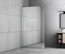 Paroi de douche "Walk-in" miroir - 90 cm - Brico Dépôt