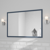 Miroir bleu "Perma" L. 100 x H. 70 cm - GoodHome - Brico Dépôt